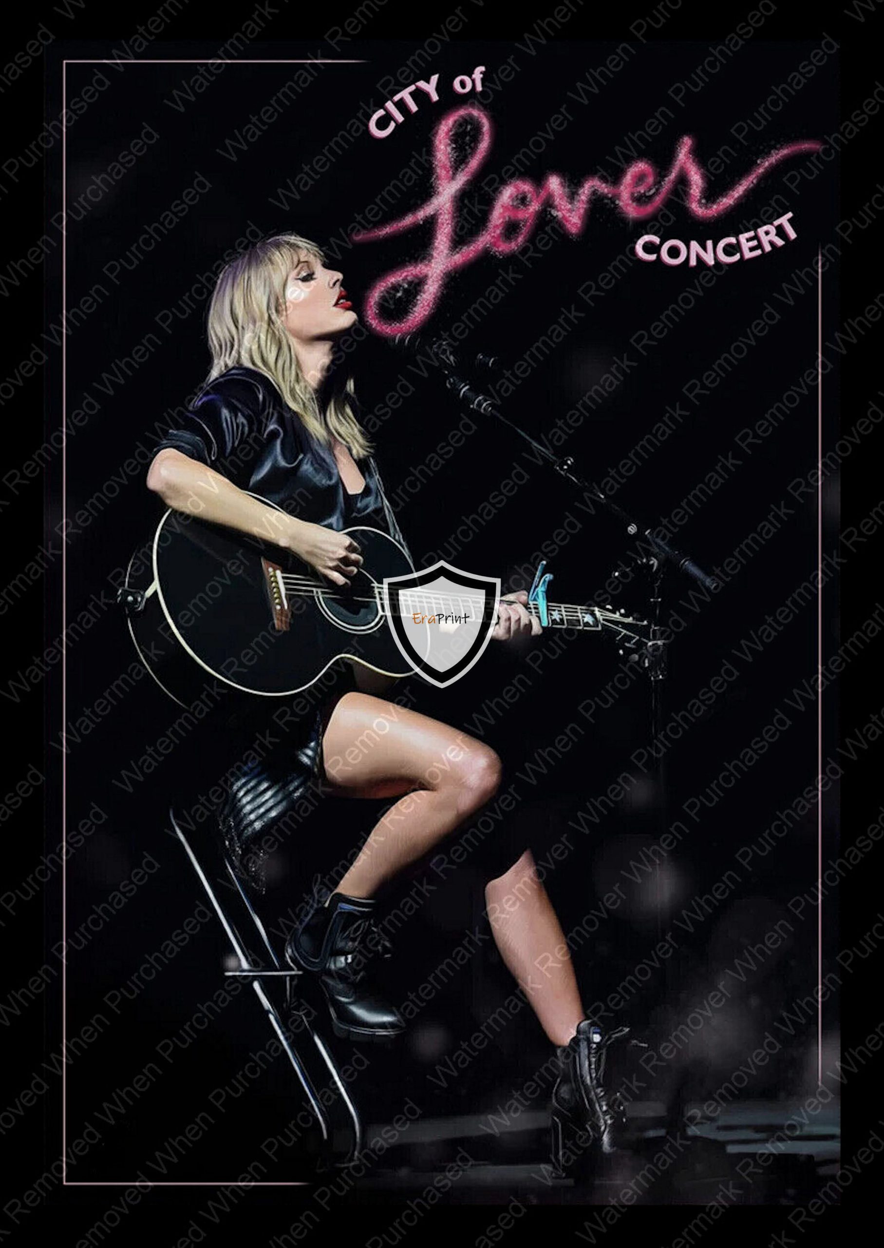 Taylor Swift Instant Self Print Jpeg Download For A4 Or A3 Poster