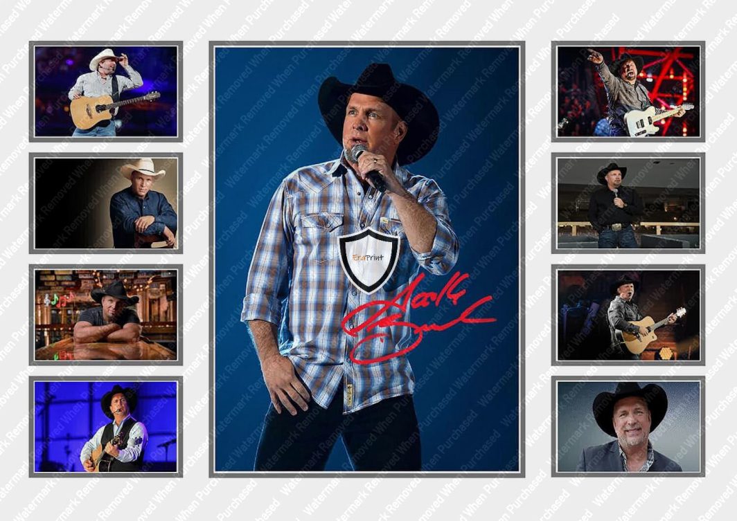 Garth Brooks Signed Instant Jpeg Download For Home Self Printing