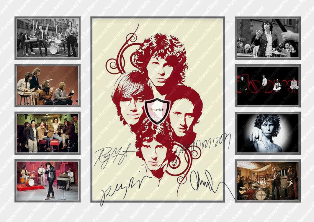 The Doors Signed Music Memorabilia Jpg Download For Home A4 Photo Printing