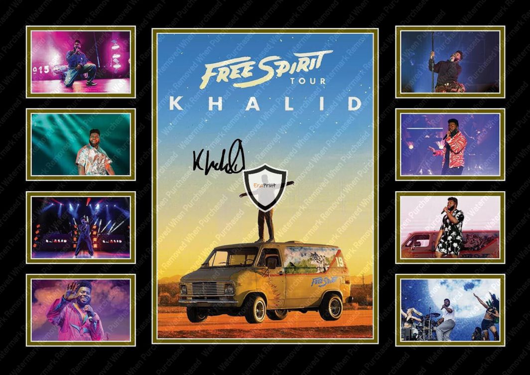 Khalid Signed (2019) Tour Instant Self Print Jpeg Download