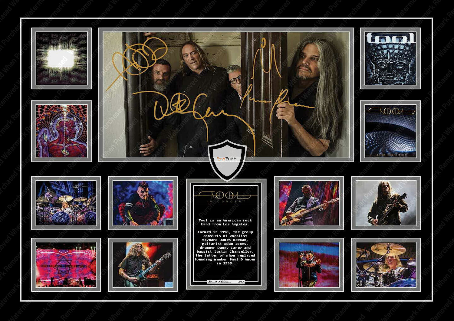 Tool In Concert (2020) Signed Memorabilia