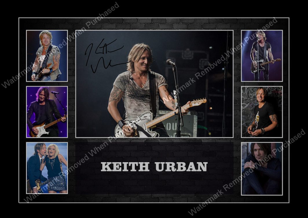 Keith Urban Signed Instant Jpeg Download For Home Self Printing