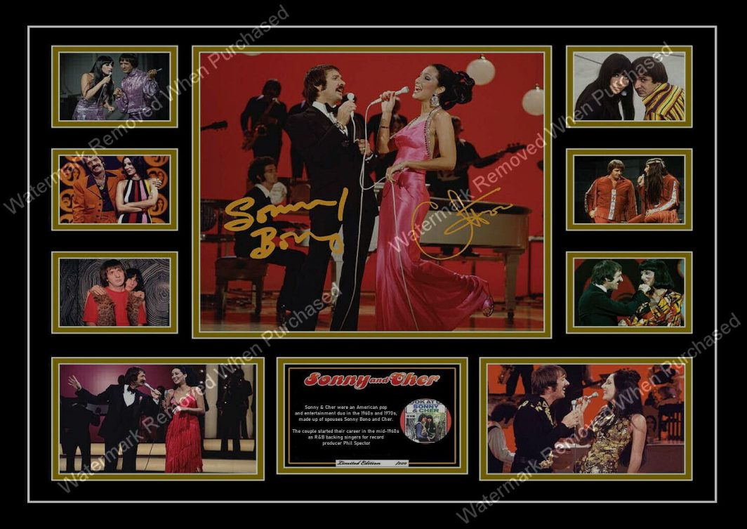 Sonny & Cher Signed Music Memorabilia Jpg Downloadable