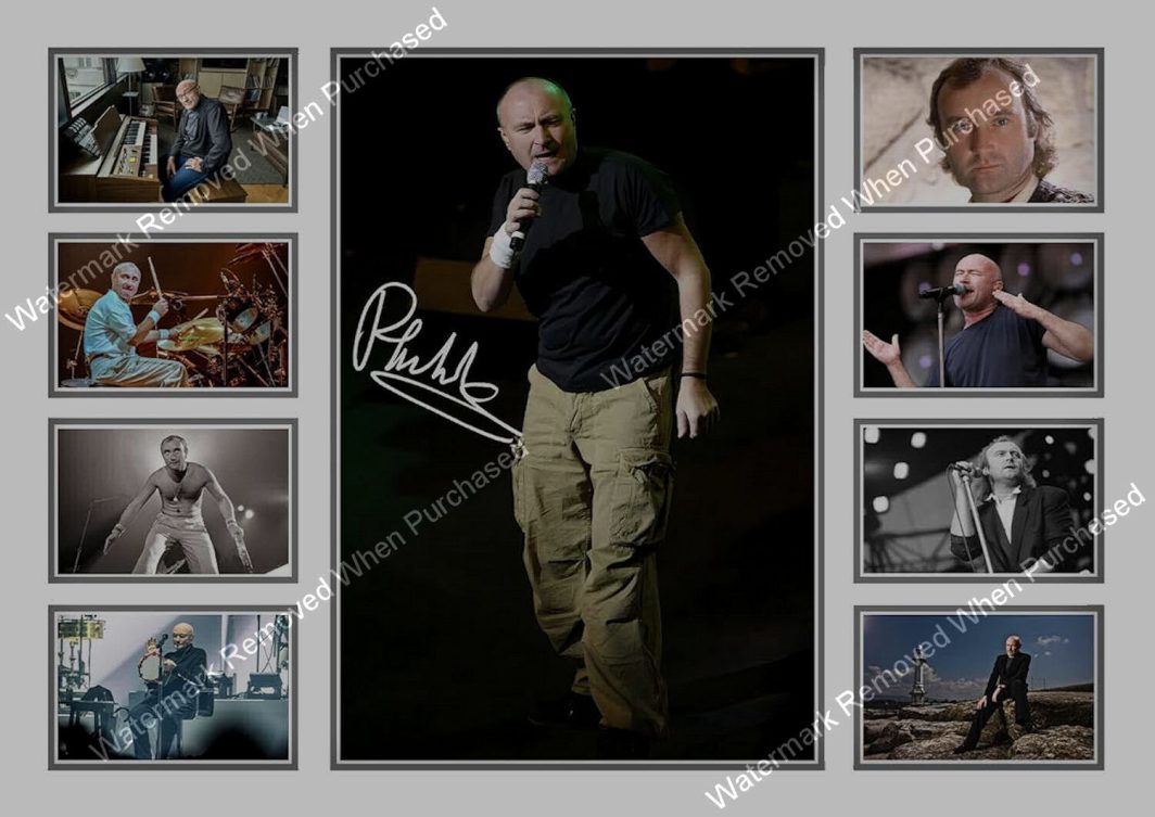 Phil Collins In the Air Tonight Signed Instant Jpeg Download For Home Self Printing