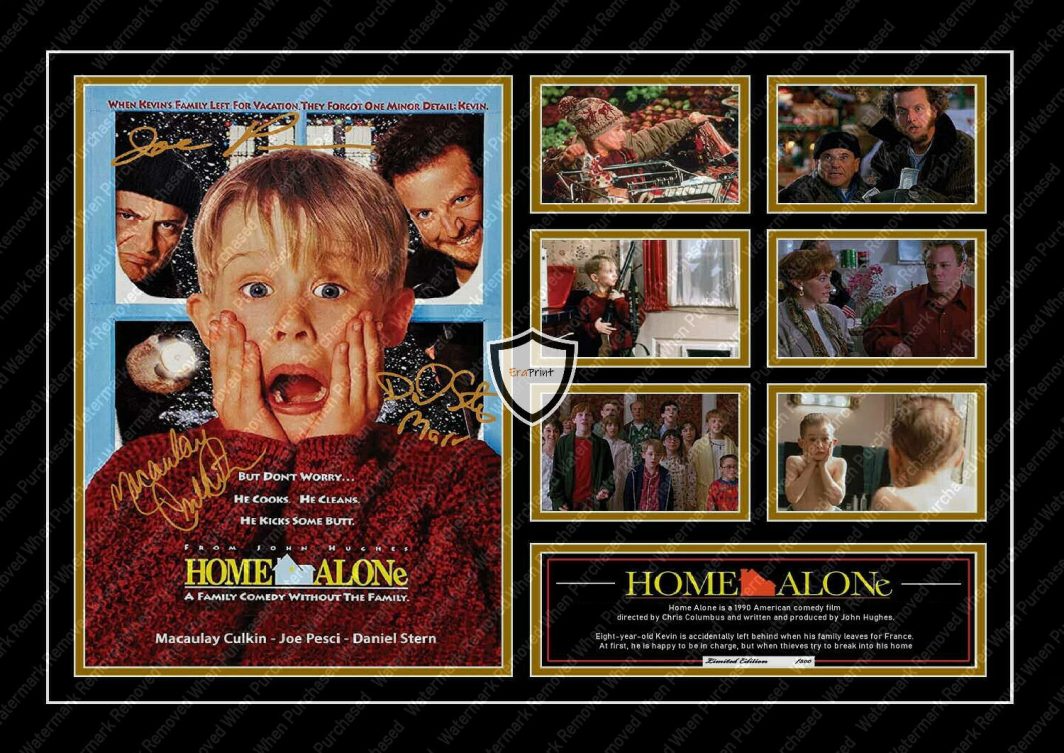 Home Alone (1990) Signed Movie Memorabilia
