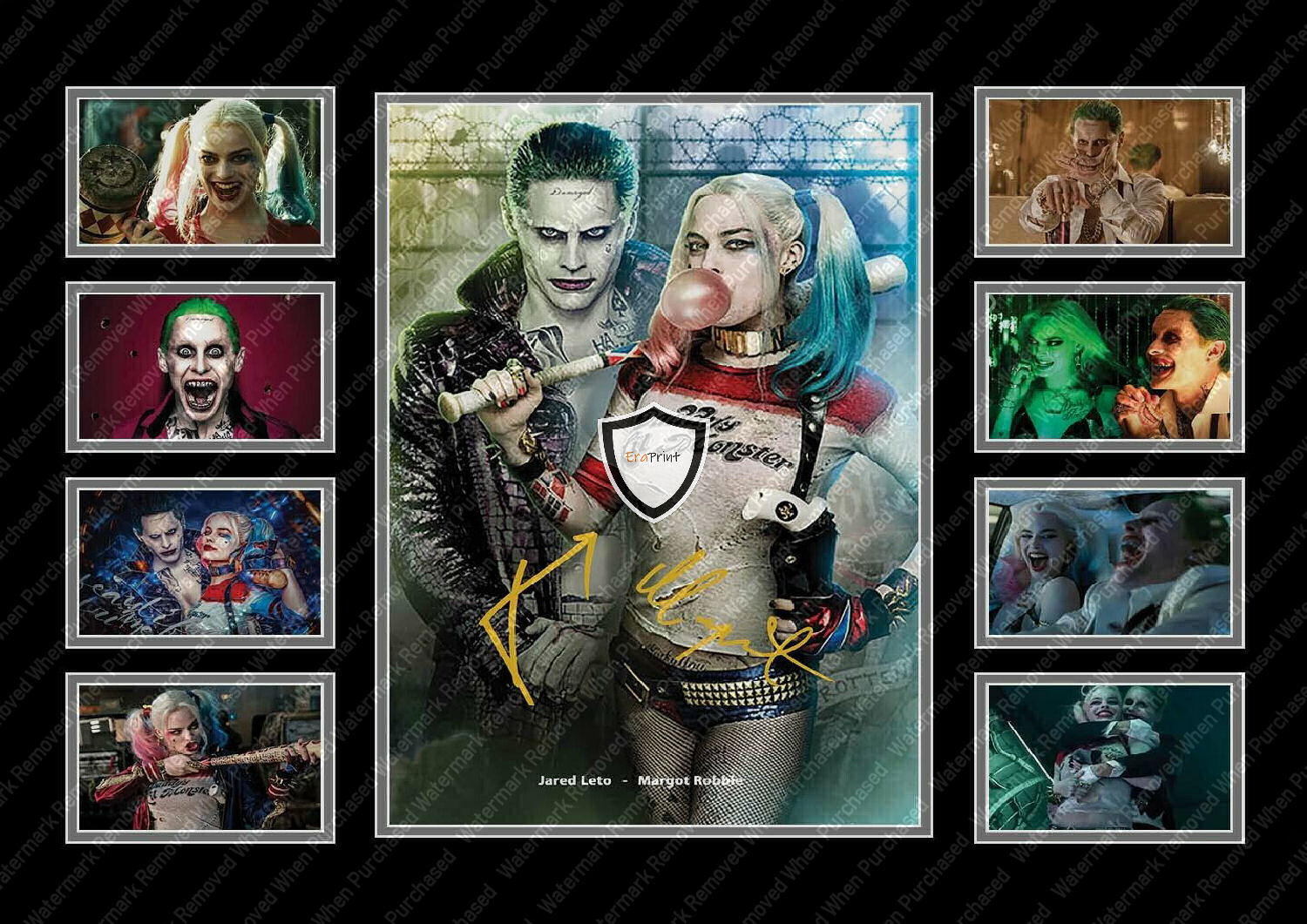 The Suicide Squad (2021) Harley Quinn A4 Photo Print Signed Movie Memorabilia