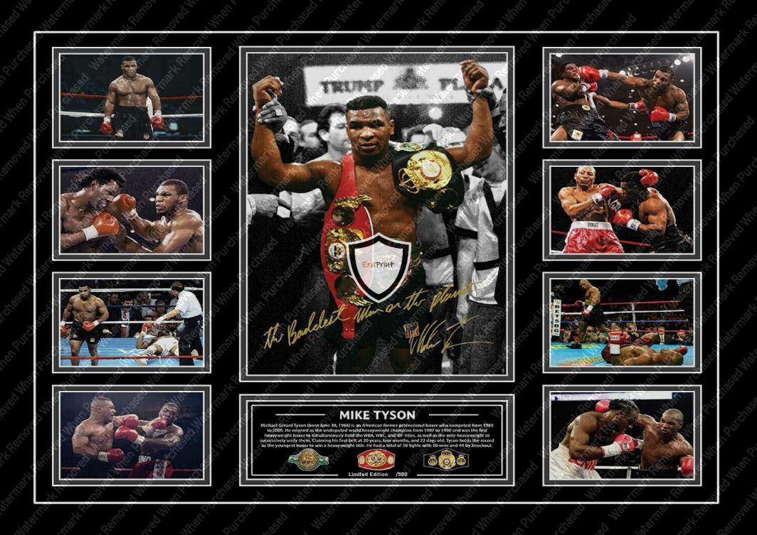 Mike Tyson Iron Mike Boxing Memorabilia Jpeg Download