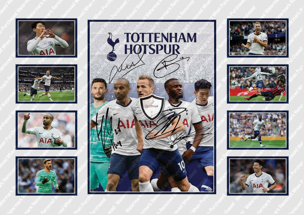 Tottenham F.C. Harry Kane (2019/20) Signed Football Memorabilia Jpg Download