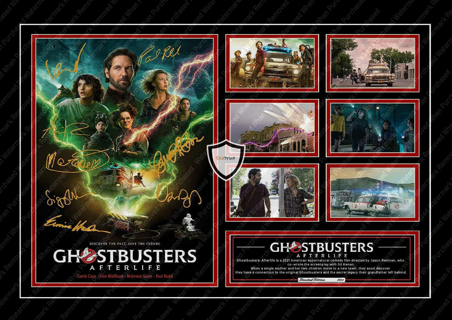 Ghostbusters (2021) Movie Memorabilia Cast Signed