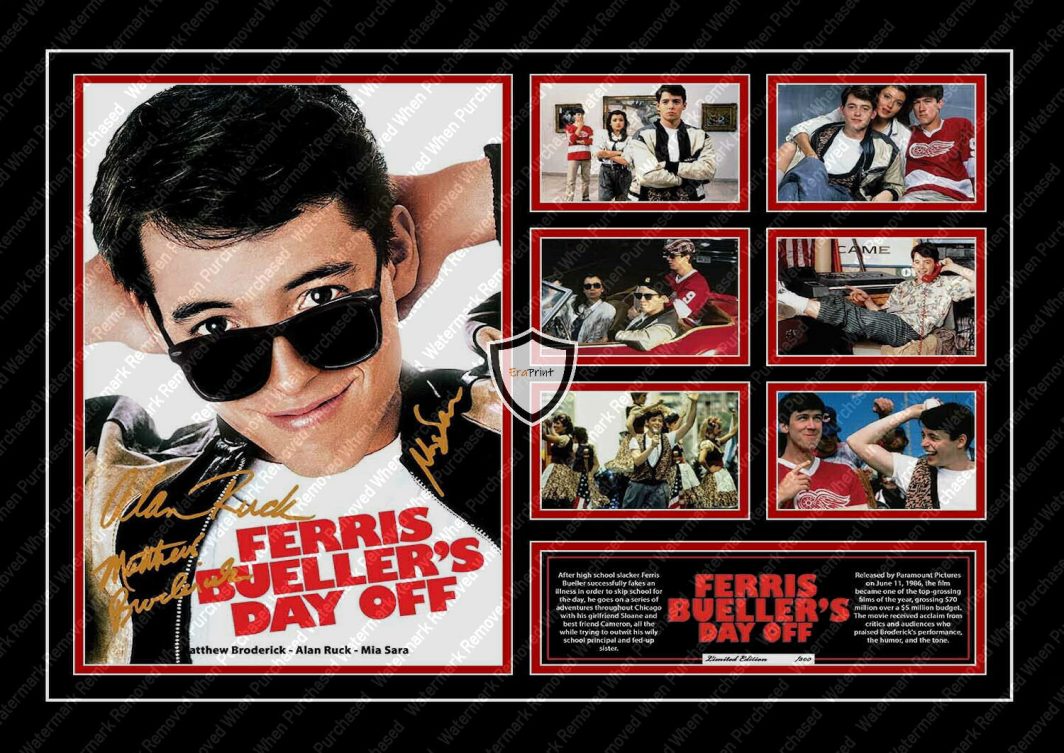 Ferris Bueller's Day Off (1986) Jpg Home Printing Download