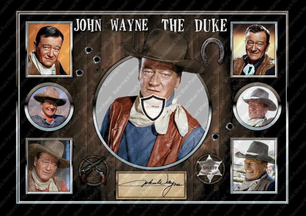 John Wayne Signed Western The Duke Memorabilia Downloadable