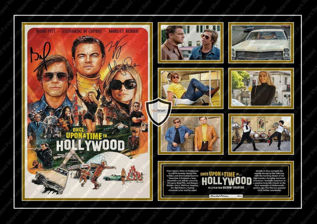 Once Upon A Time In Hollywood Movie Memorabilia Downloadable