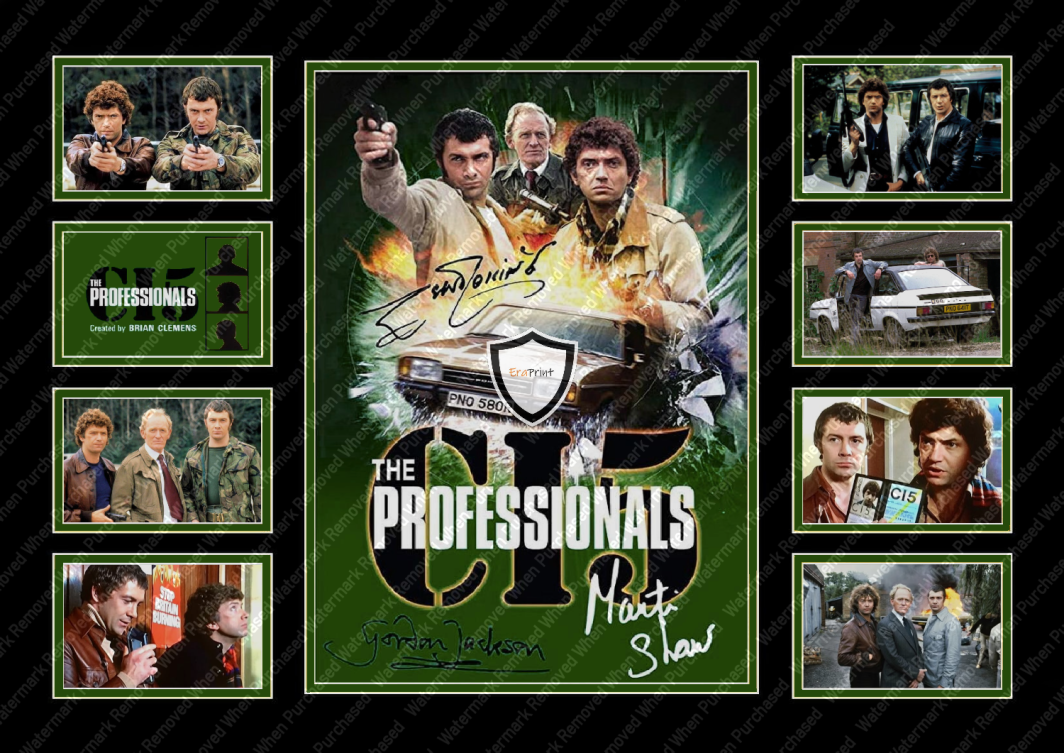 The Professionals 70's & 80's TV Series Memorabilia JPG Download