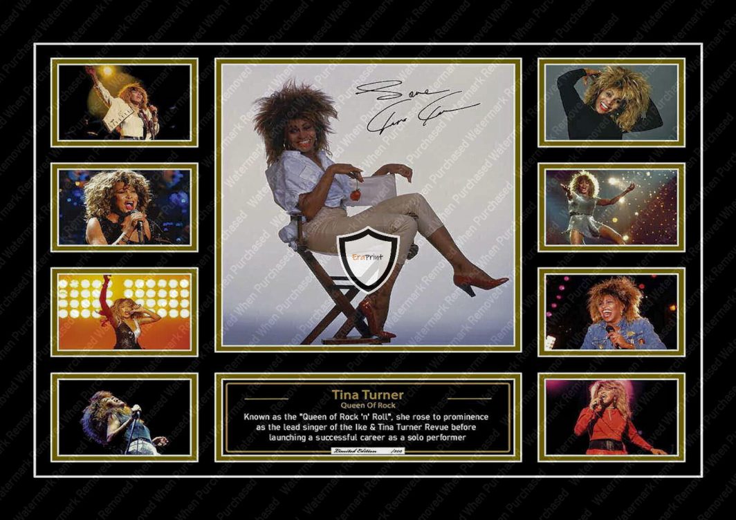 Tina Turner Queen Of Rock Signed Music Memorabilia Jpg Instant Download
